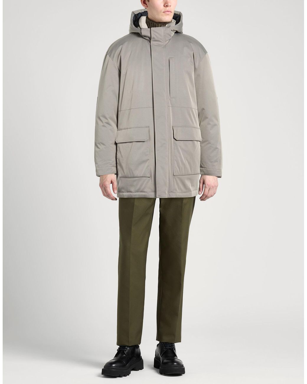 Paul & Shark Gray Puffer for men