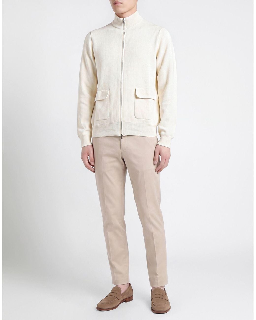 FILIPPO DE LAURENTIIS White Cardigan for men