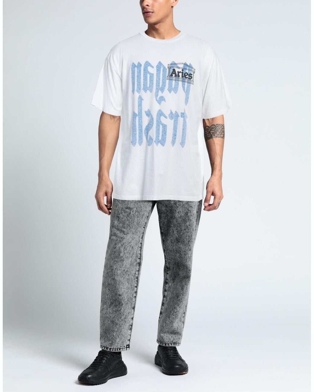 Aries Blue T-shirt for men
