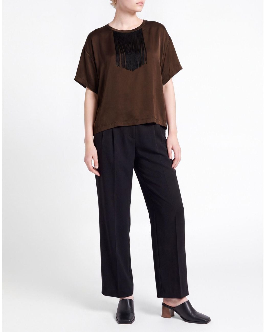 Jucca Brown Top Viscose