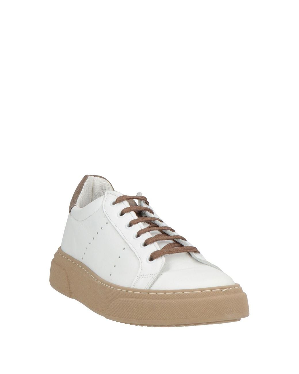 OVER/D White Sneakers Leather for men