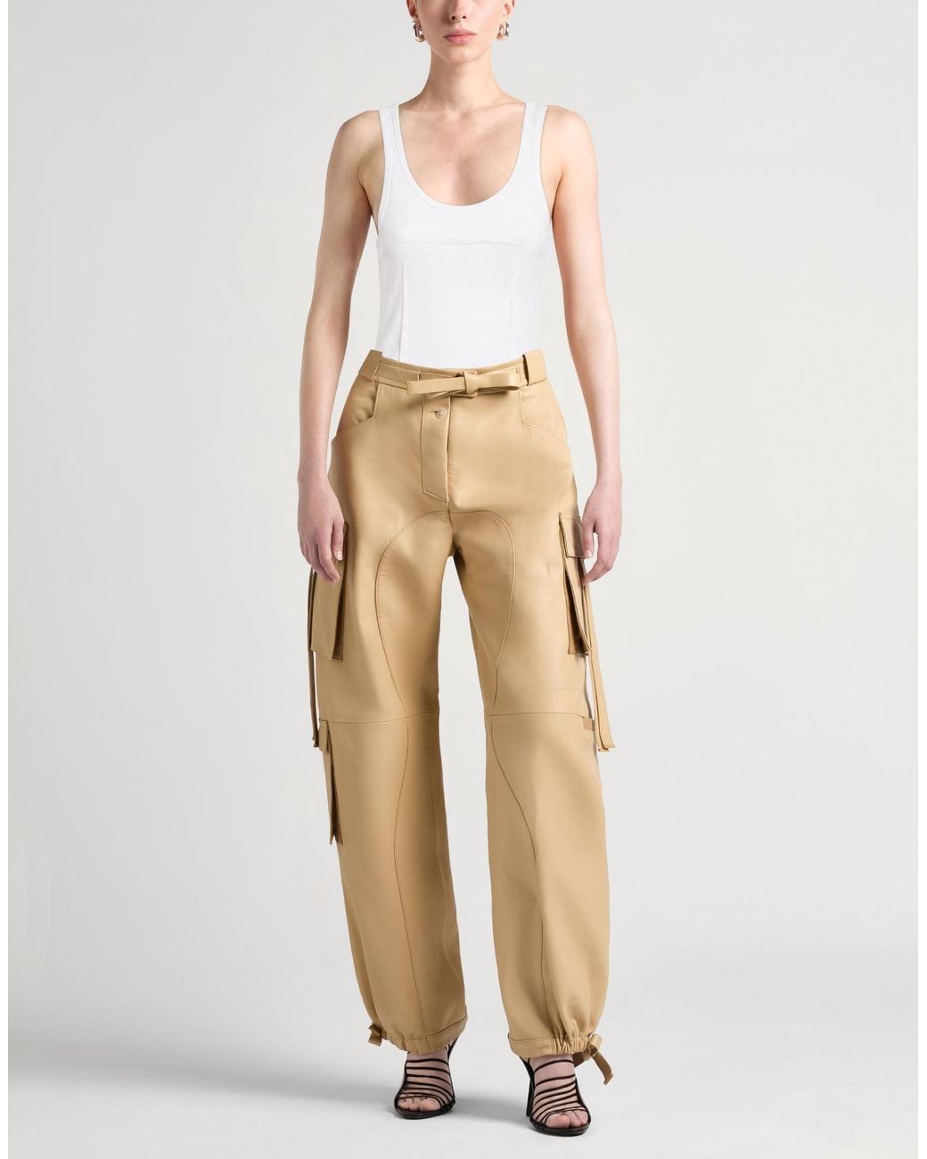 MM6 by Maison Margiela White Tank Top Cotton