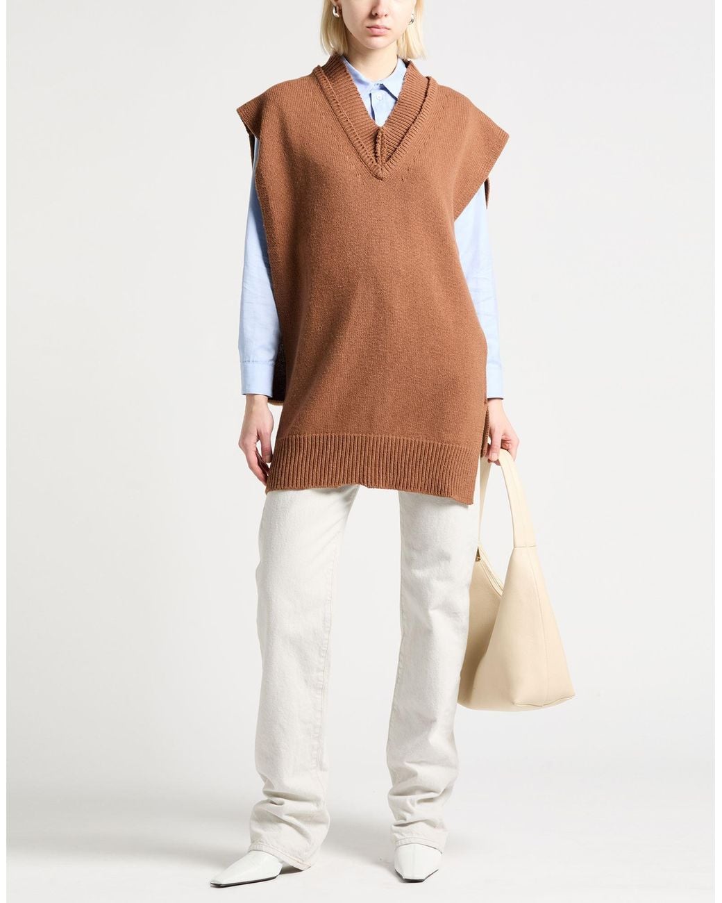 Maison Margiela Brown Sweaters