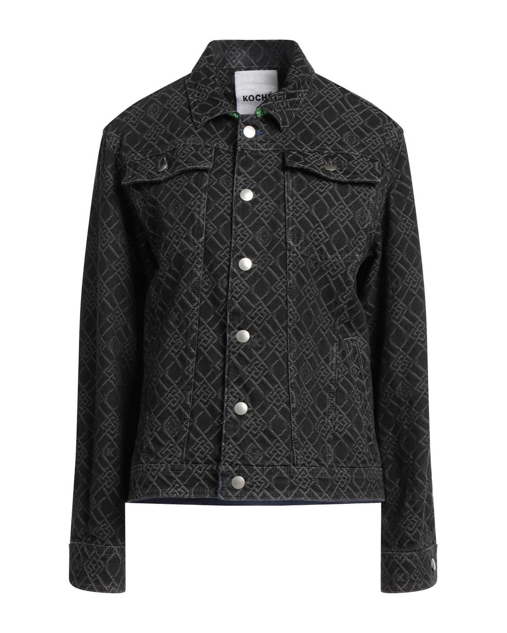 Koche Black Denim Outerwear