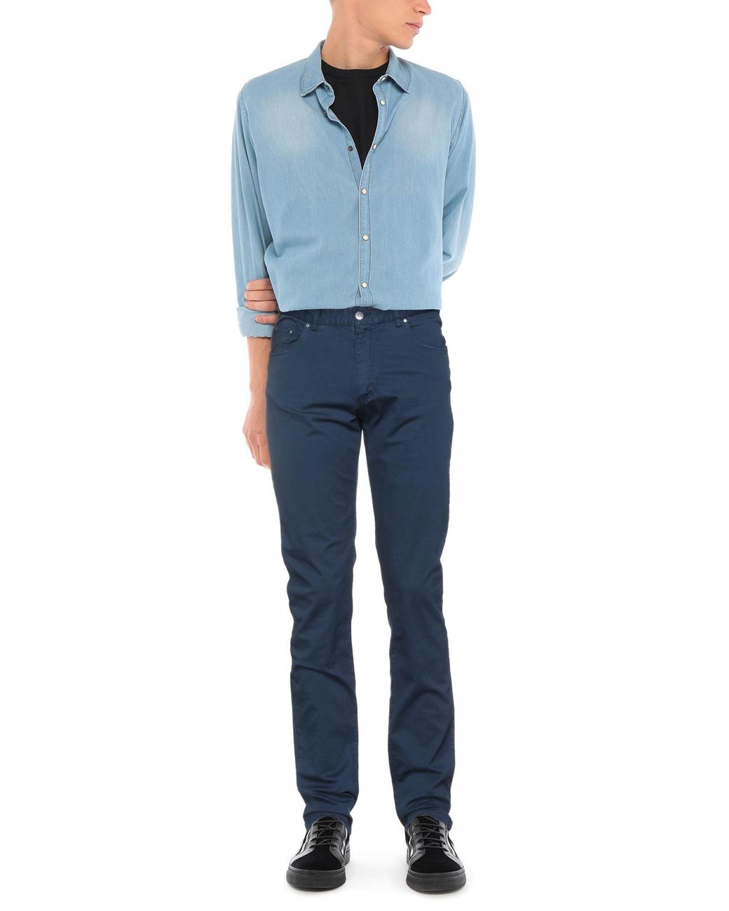 Paul & Shark Blue Trouser for men