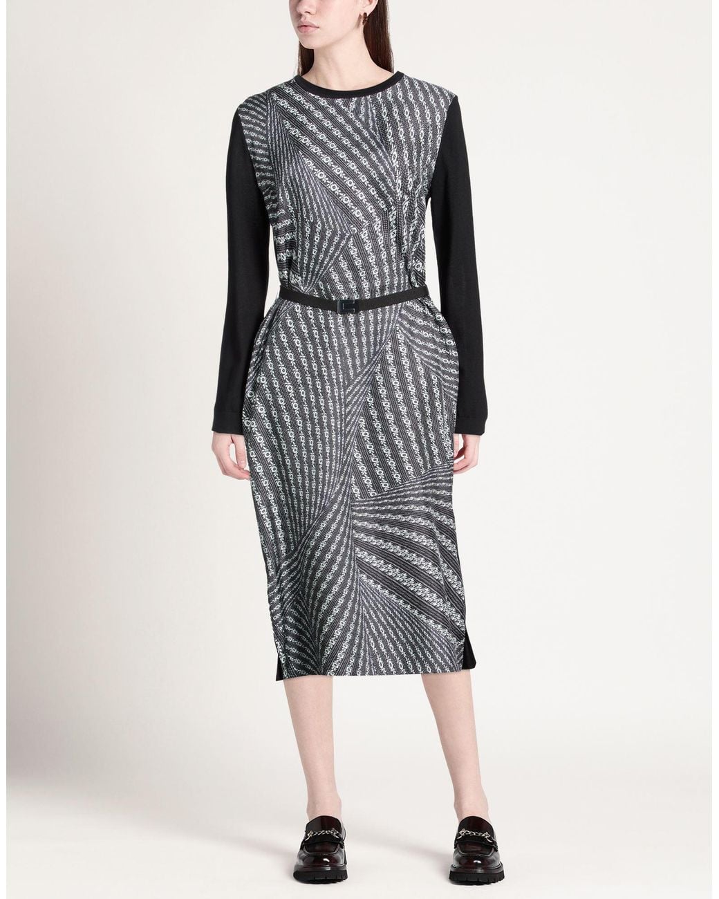 Robe Midi Tory Burch en coloris Gray