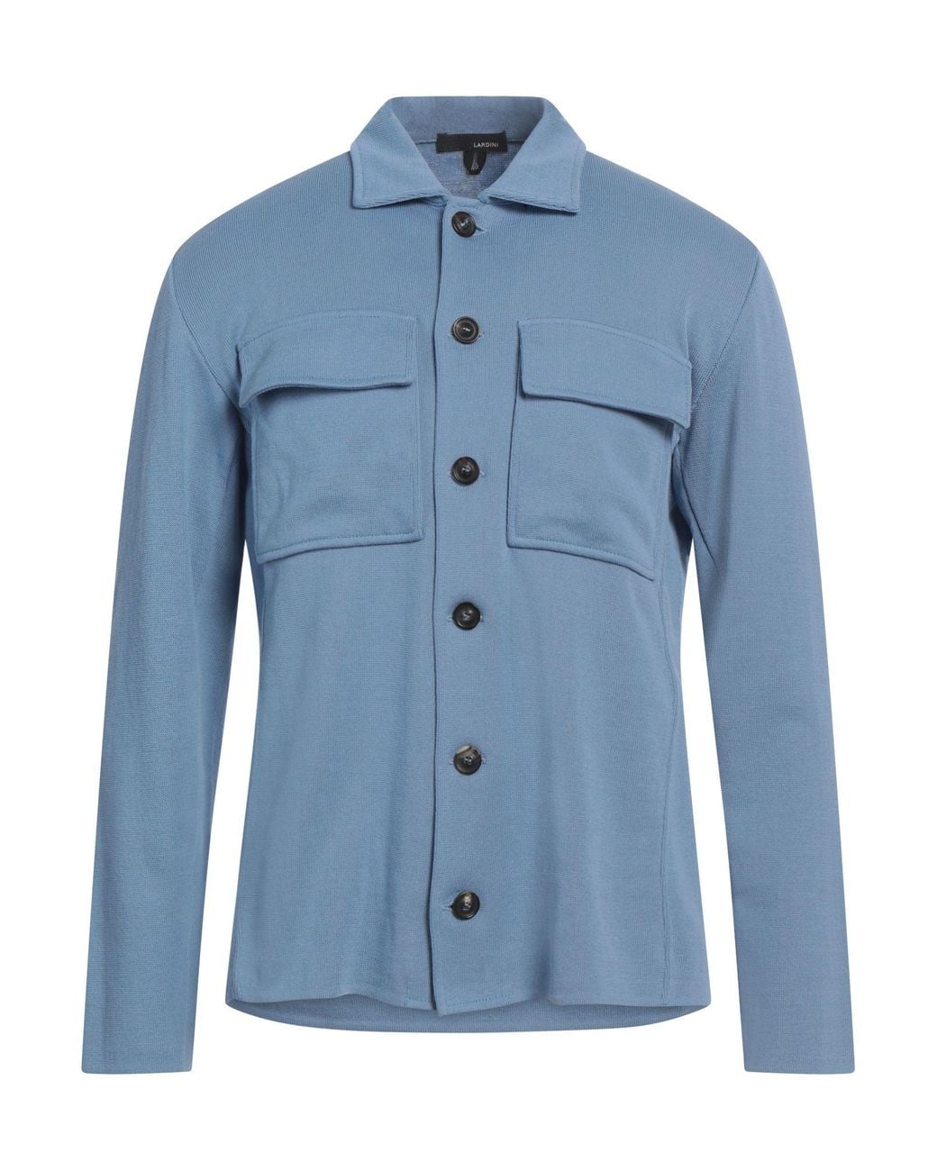 Lardini Blue Light Shirt Cotton for men
