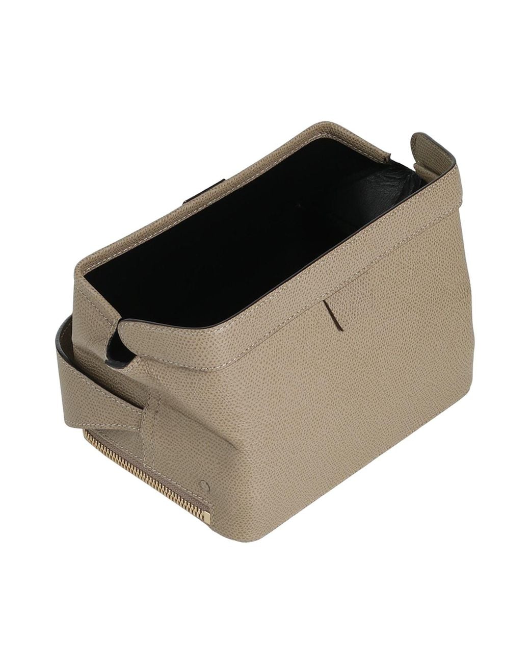 Valextra Gray Handbag Calfskin