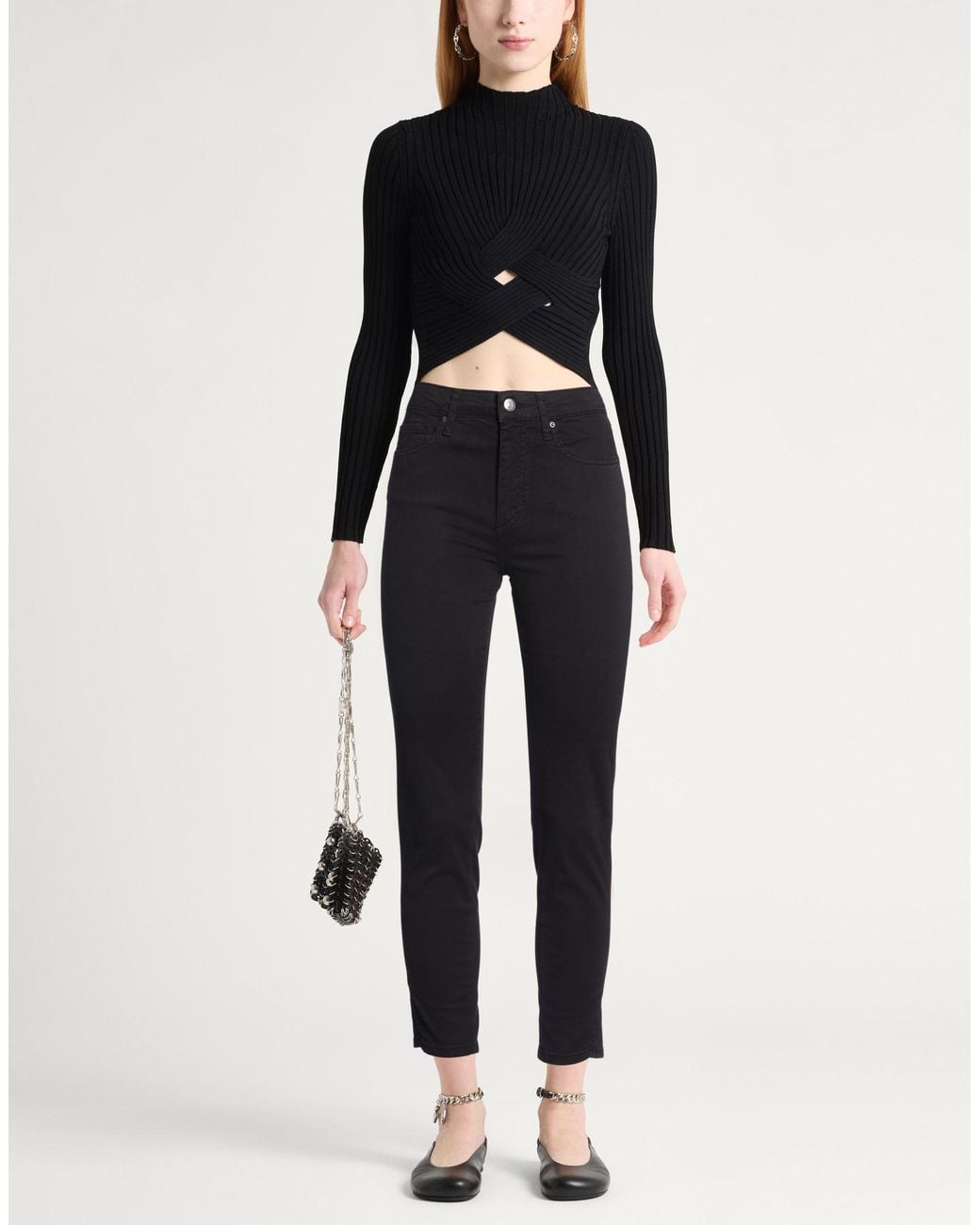 ARMANI EXCHANGE Black Trouser