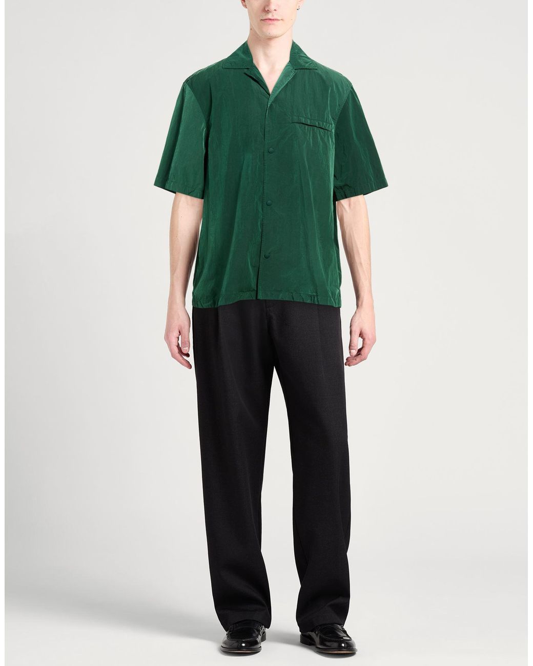 Burberry Green Shirt for men