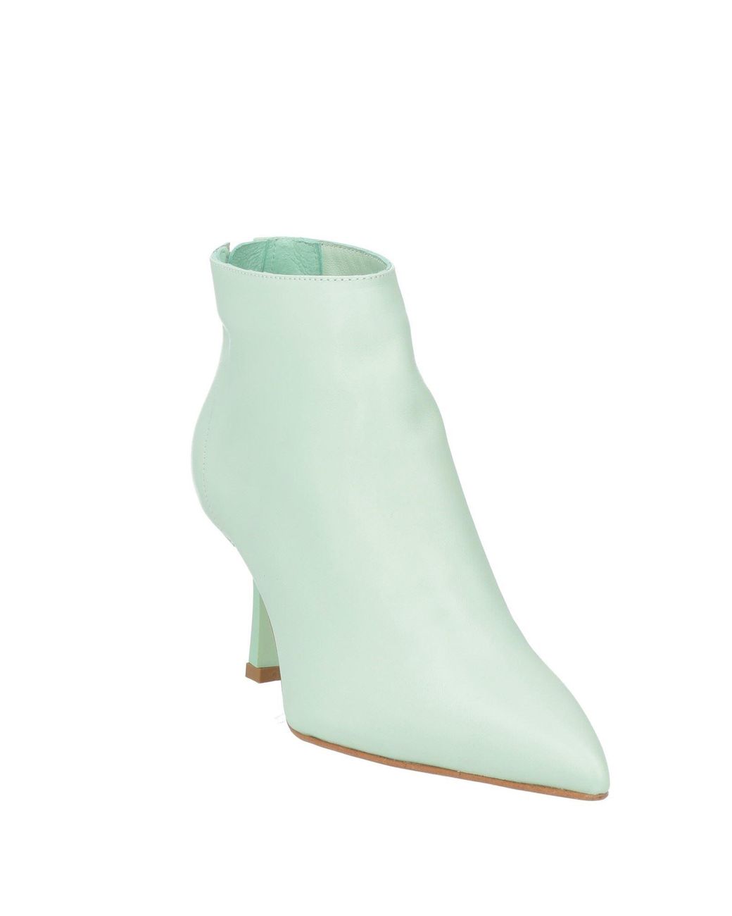 Ovyè Green Ankle Boots
