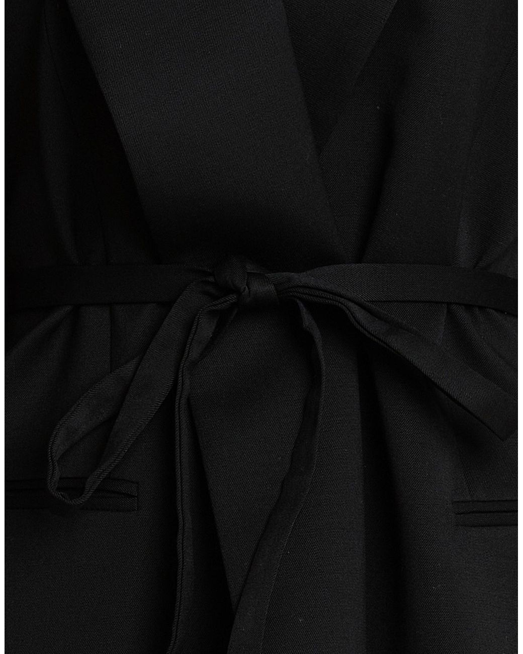 MEIMEIJ Black Jacket Wool, Polyester, Elastane, Acetate