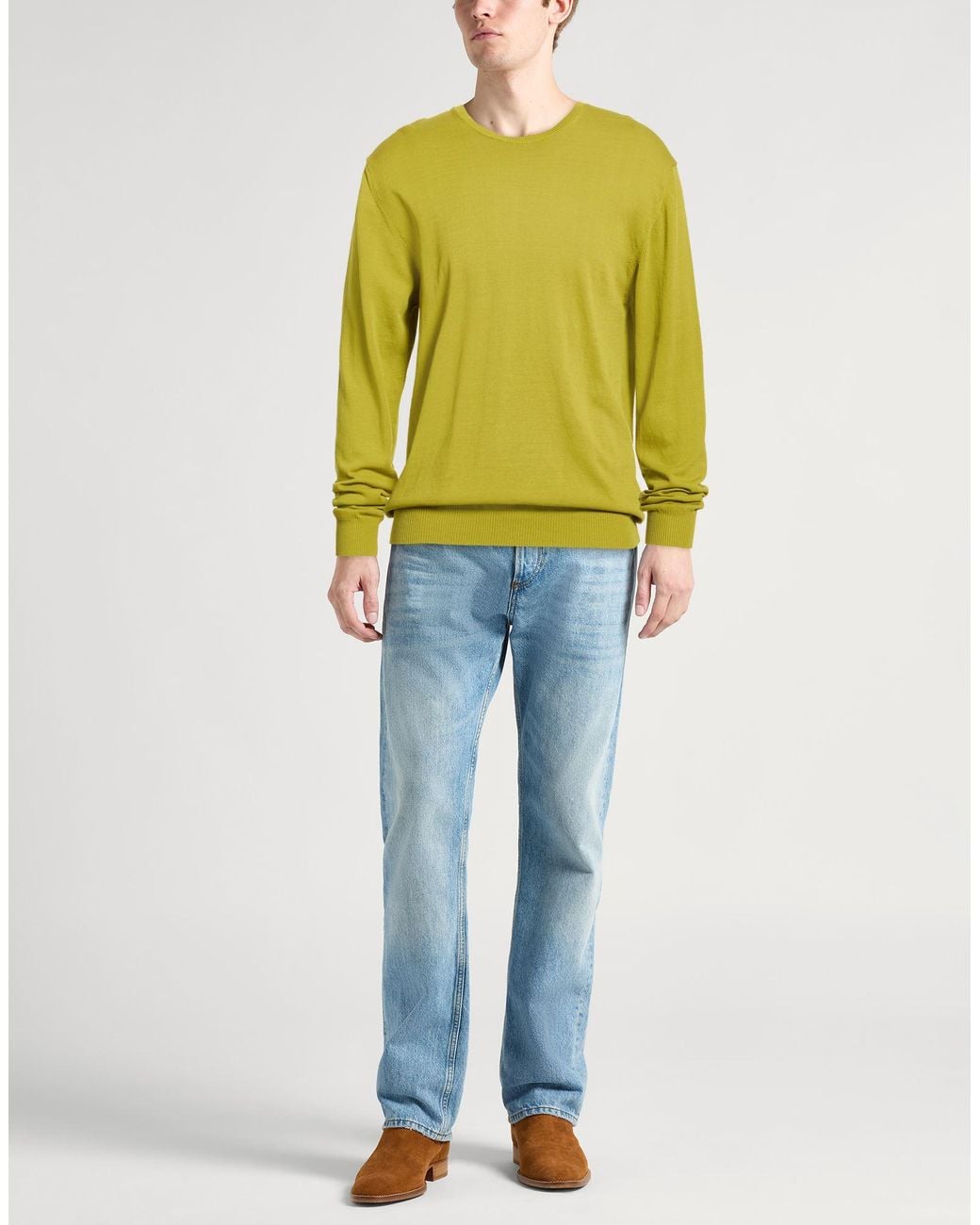 Daniele Fiesoli Green Sweaters for men