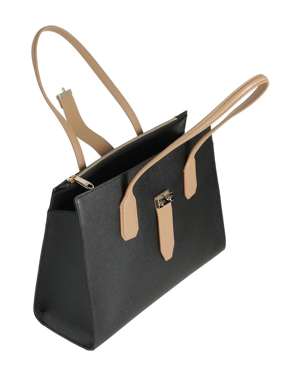 Furla Black Handbag Leather