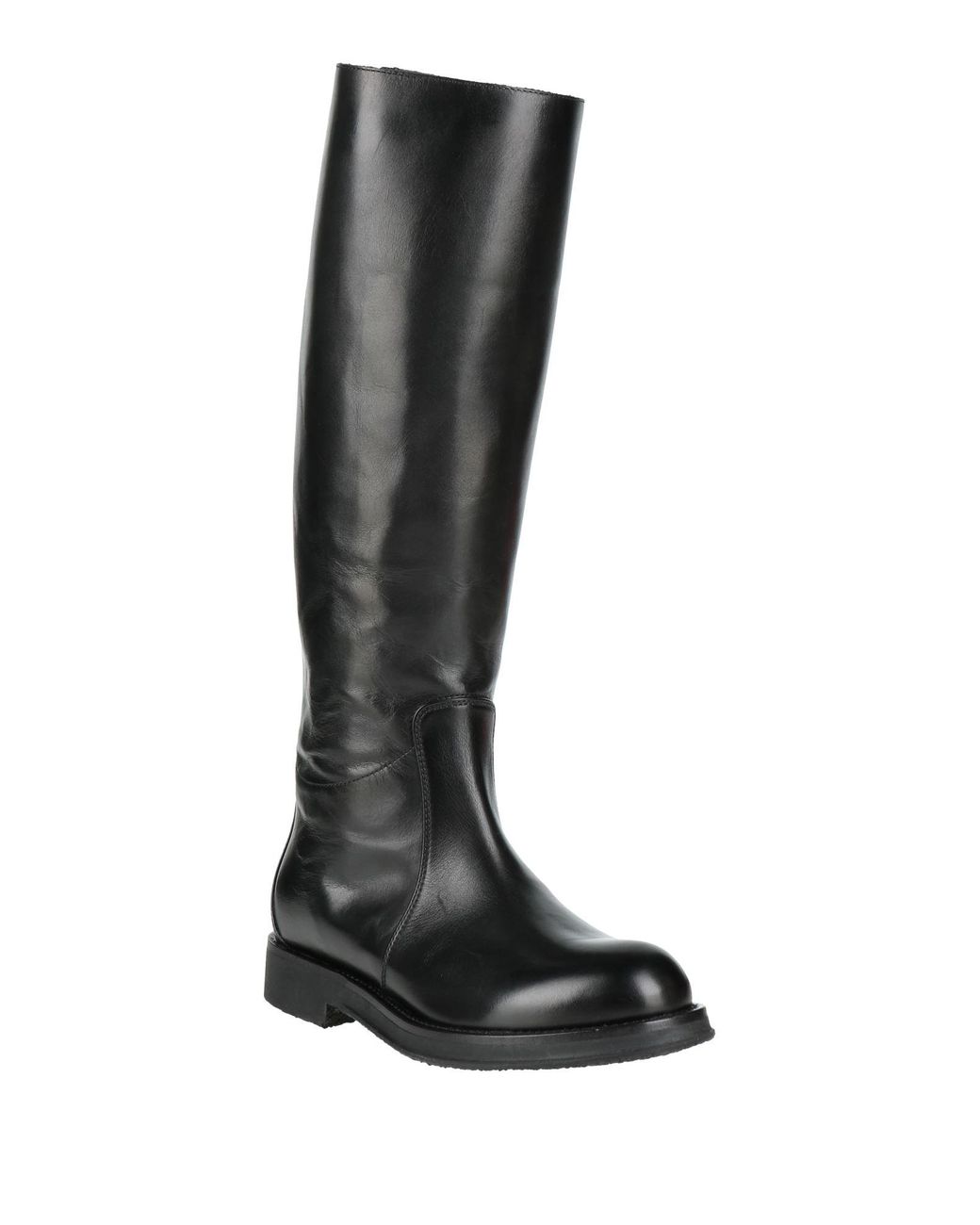 Alberto Fasciani Black Boot Leather