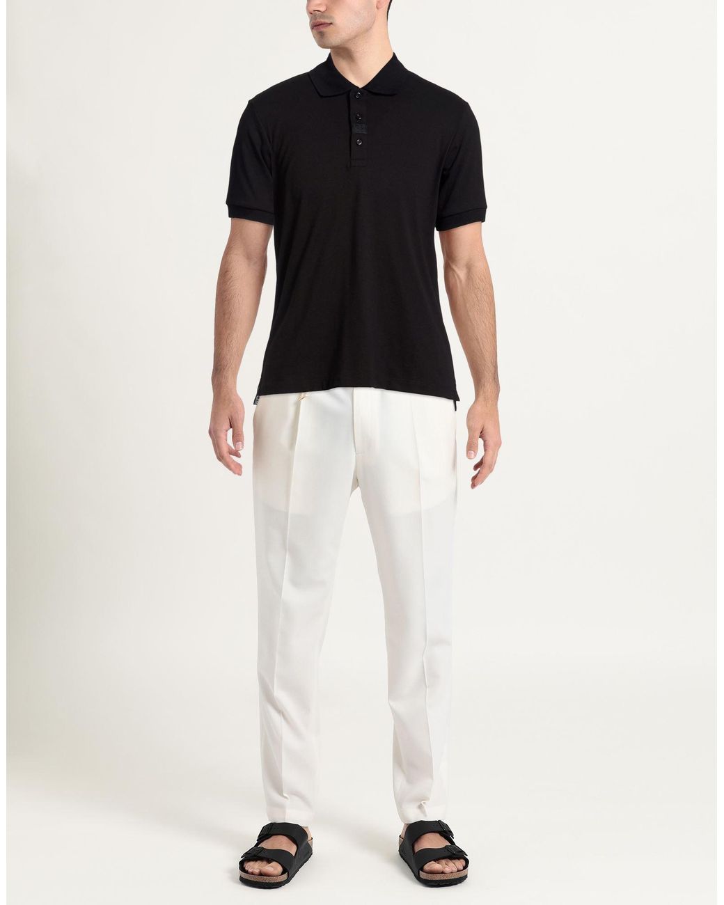 Bikkembergs Black Polo Shirts for men