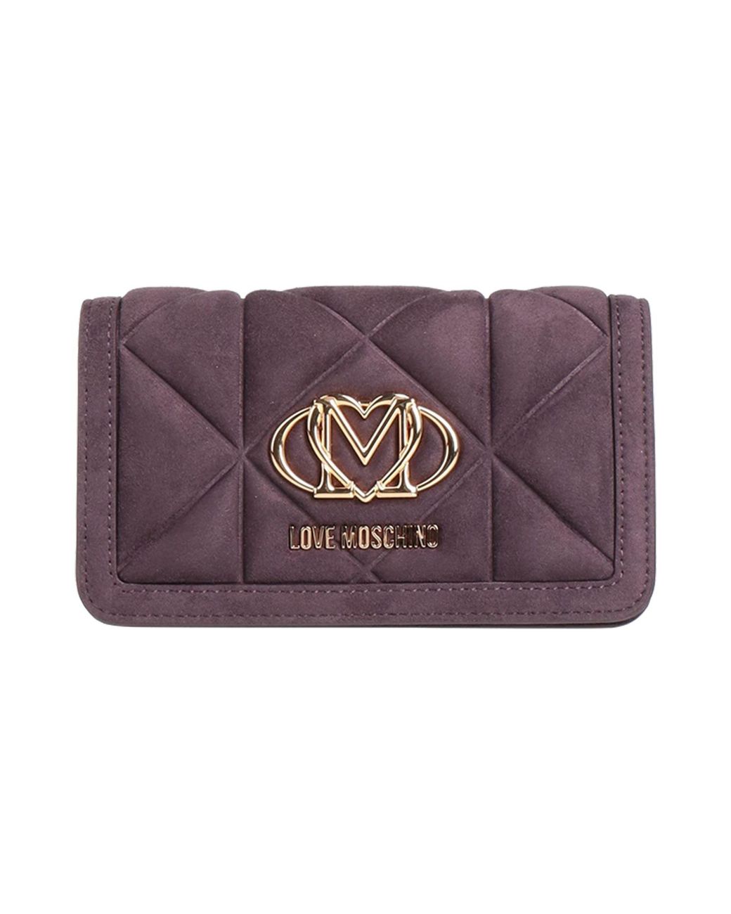 Love Moschino Purple Clutches