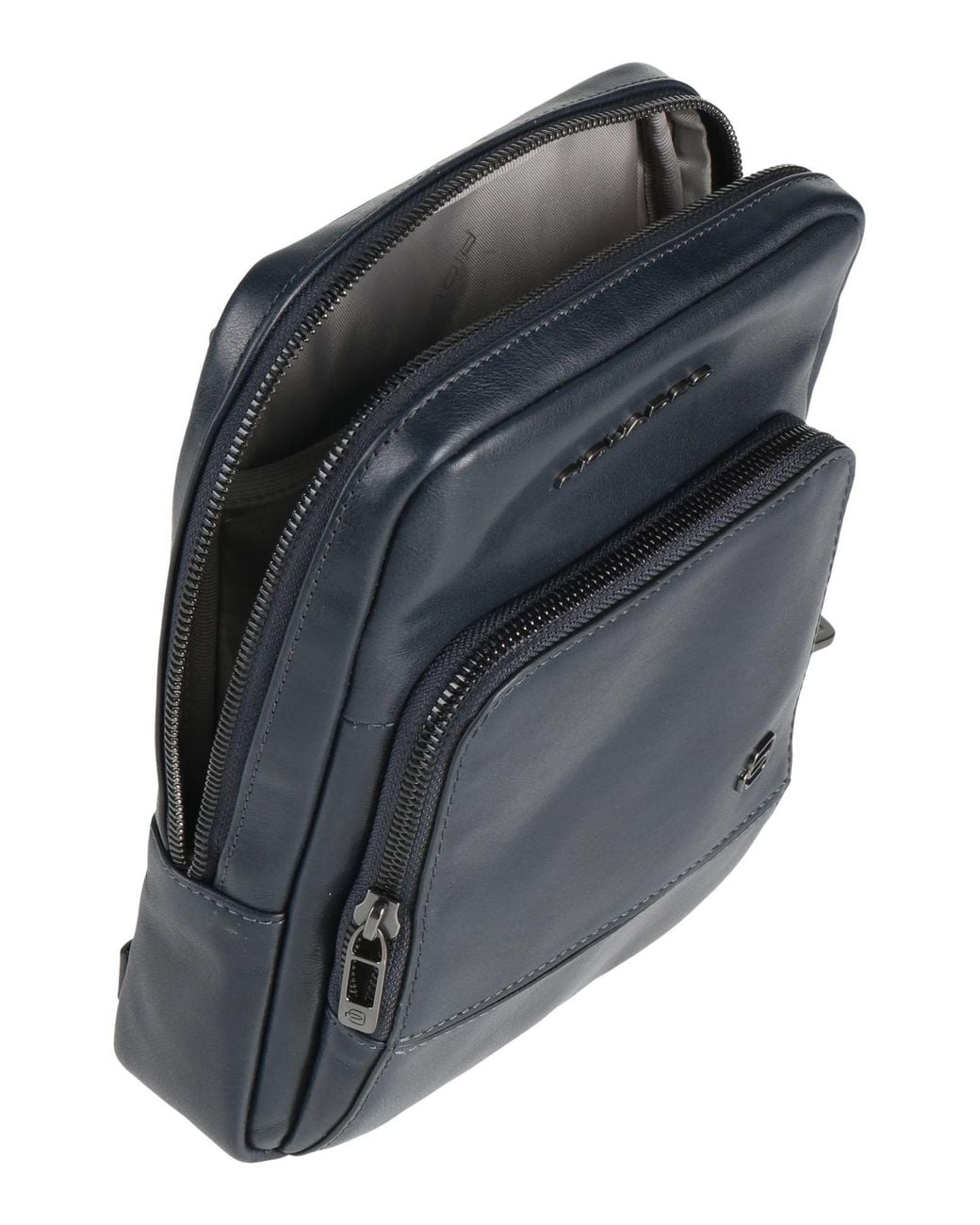 Piquadro Blue Cross-Body Bag Leather for men