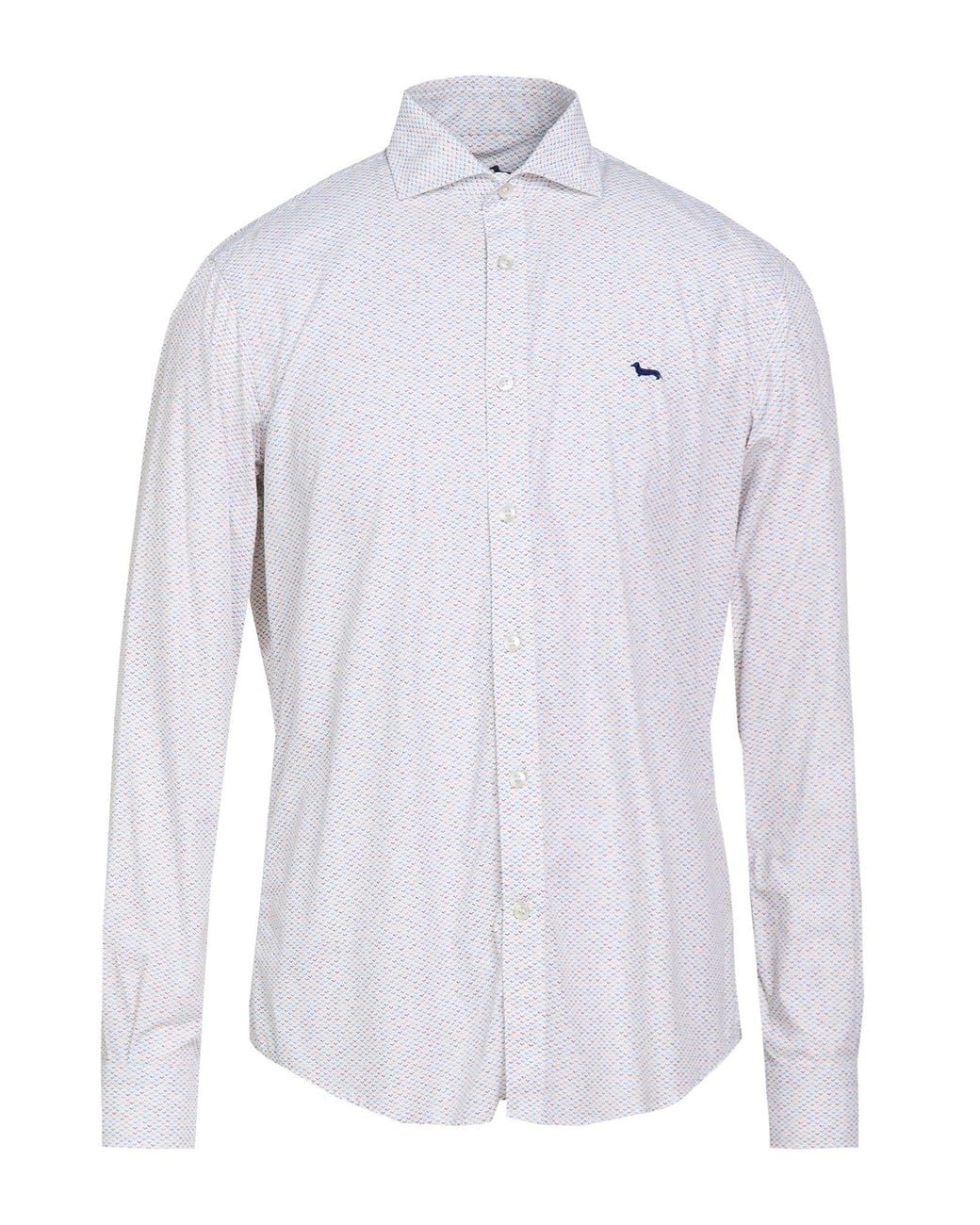 Harmont & Blaine White Shirt Cotton for men