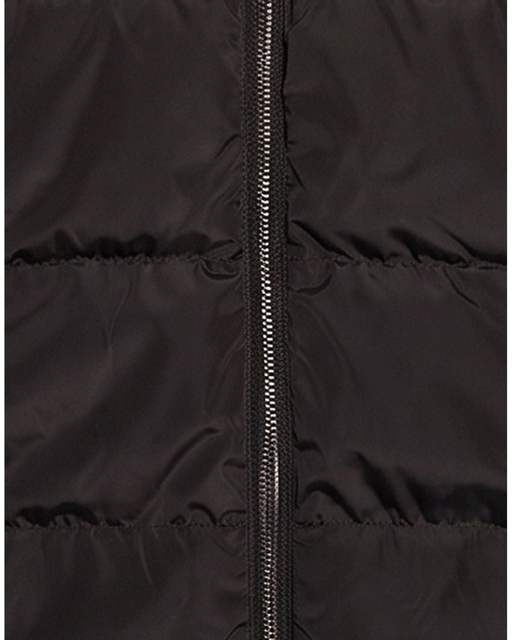 Herno Black Vest Virgin Wool, Polyester for men