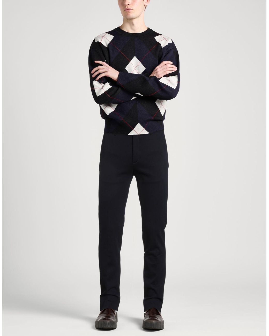 Incotex Blue Trouser for men