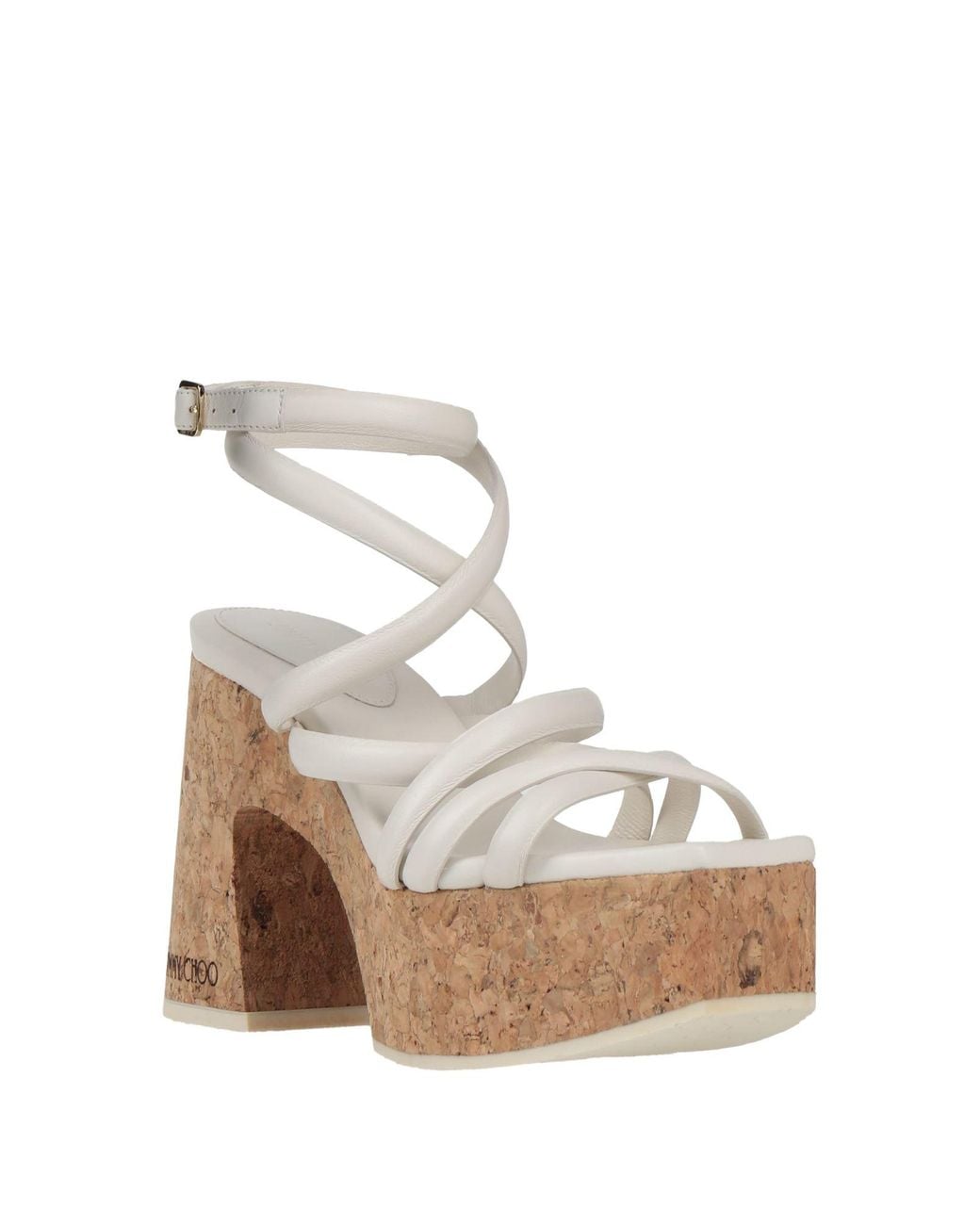 Jimmy Choo White Sandals