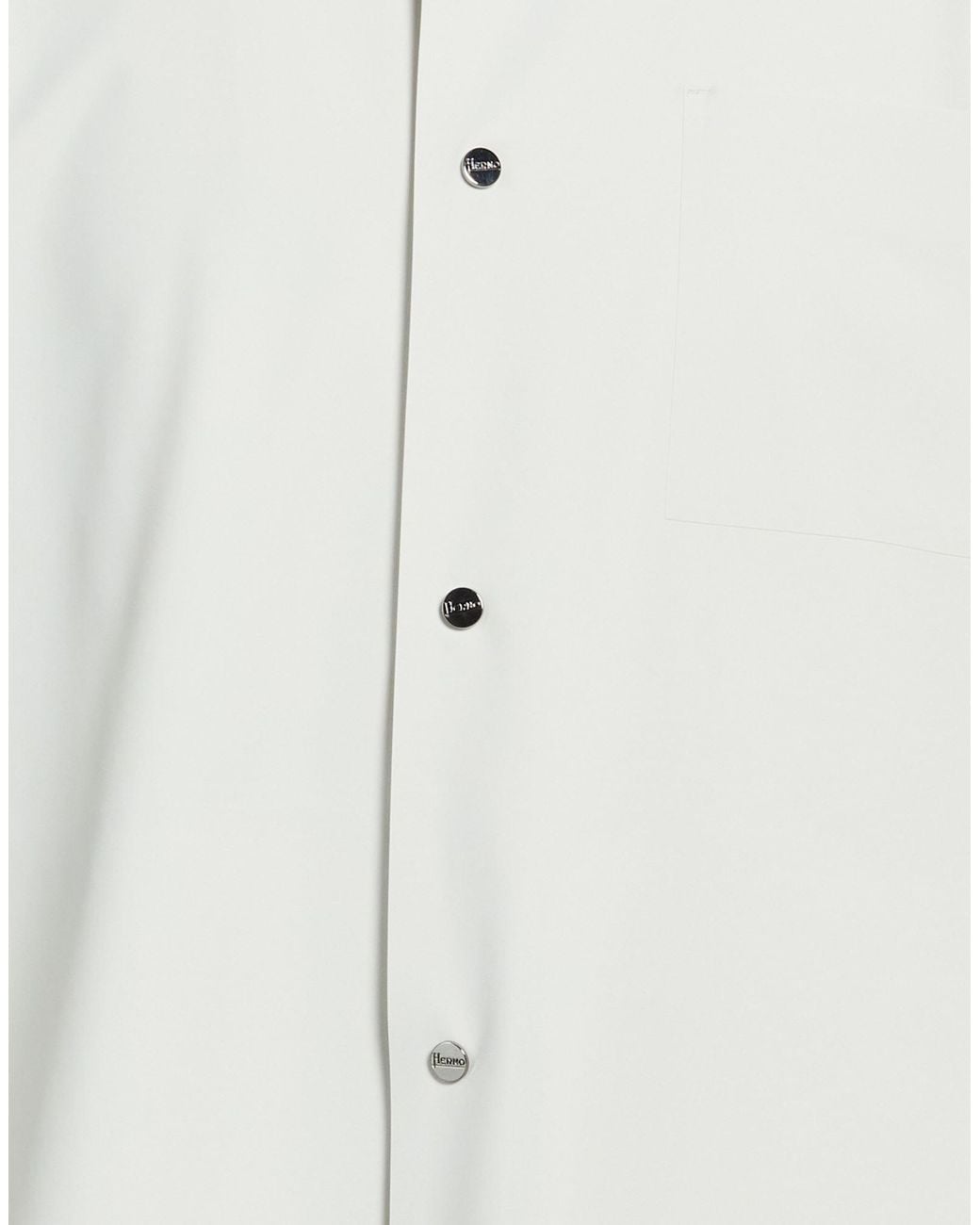 Herno White Light Jacket Polyamide, Elastane for men