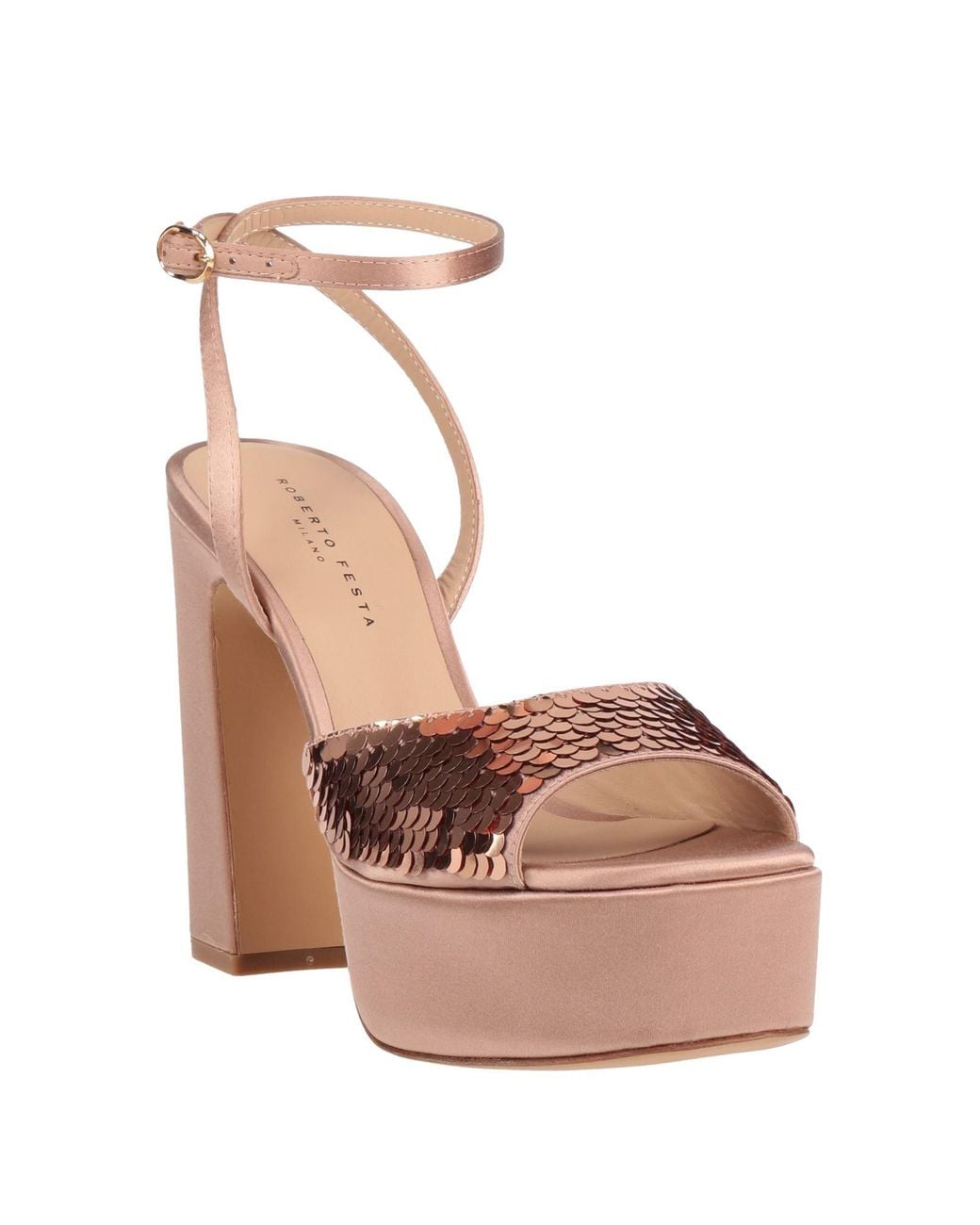 Roberto Festa Pink Sandals Textile Fibers