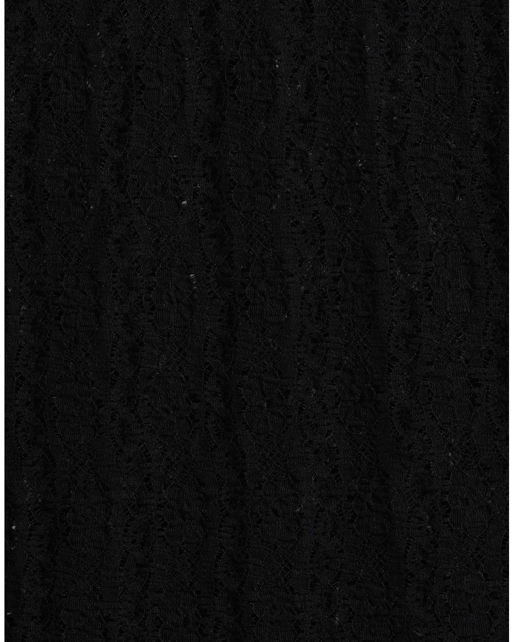 Maje Black Bodysuit Polyamide, Elastane, Polyester