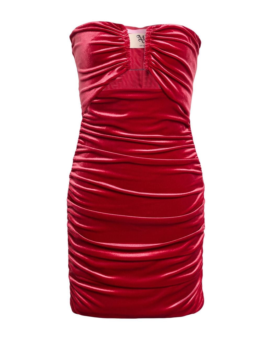 Aniye By Red Mini Dress Polyester, Elastane