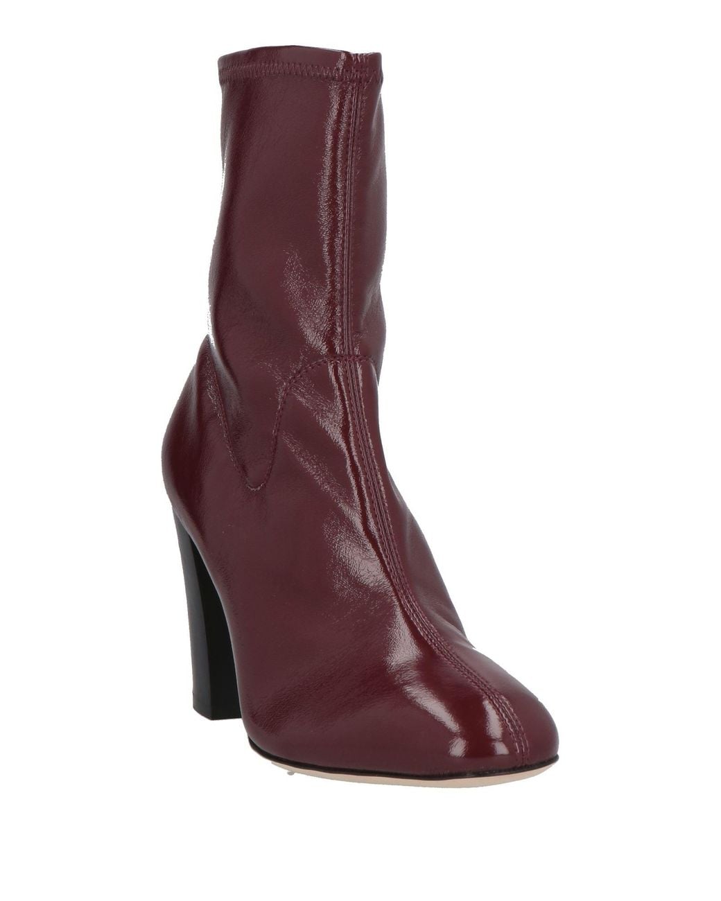 Pollini Purple Ankle Boots