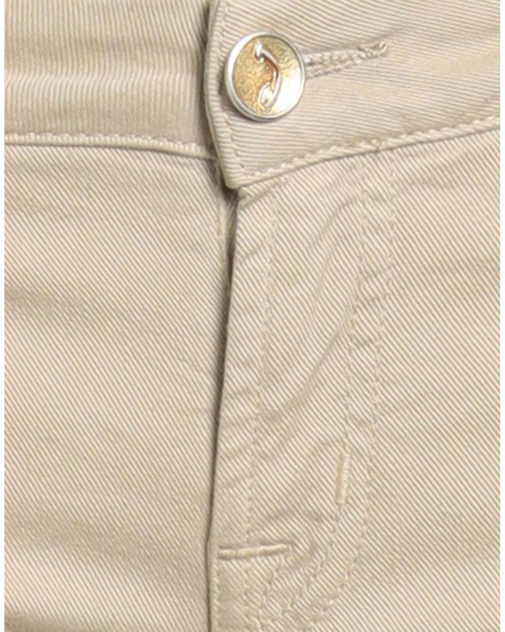 Jacob Cohen Natural Pants Cotton, Elastane