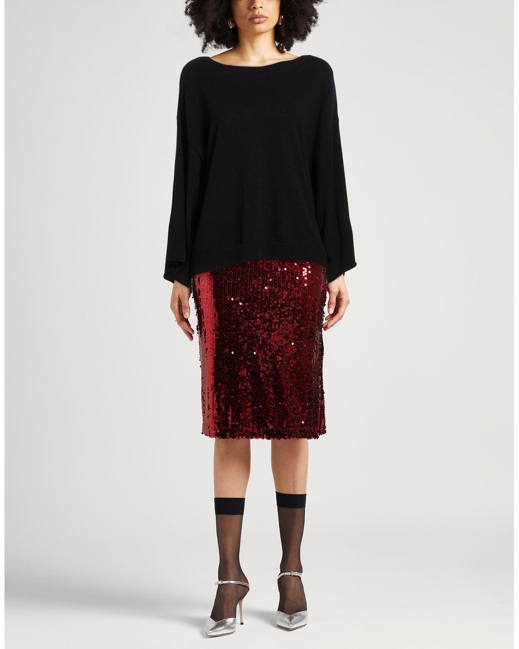 Pullover Akep de color Black