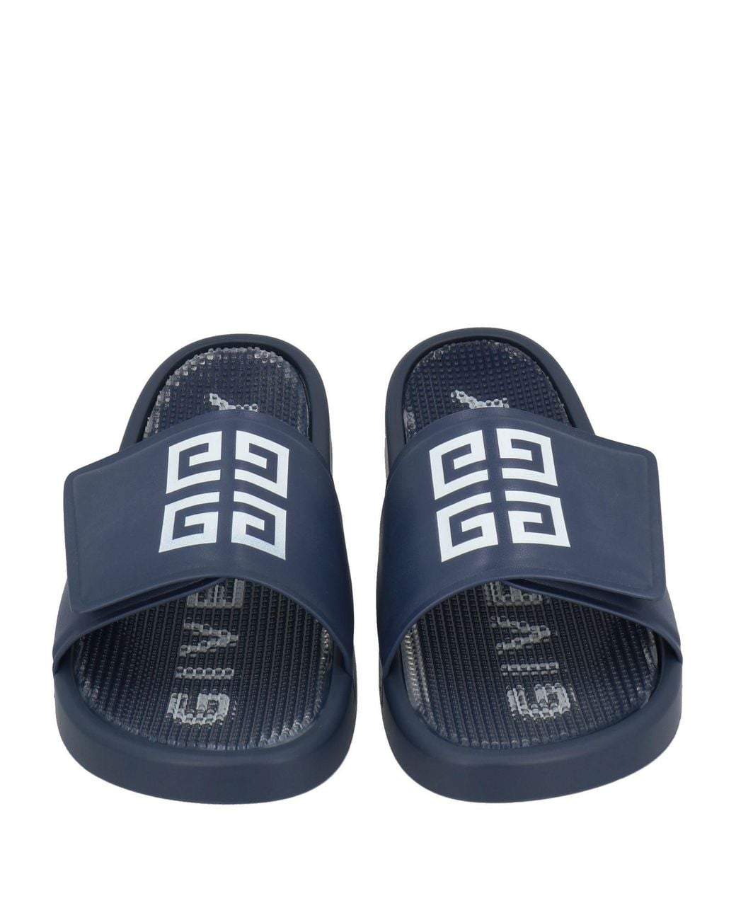 Givenchy Blue Sandals Polyurethane, Cotton for men
