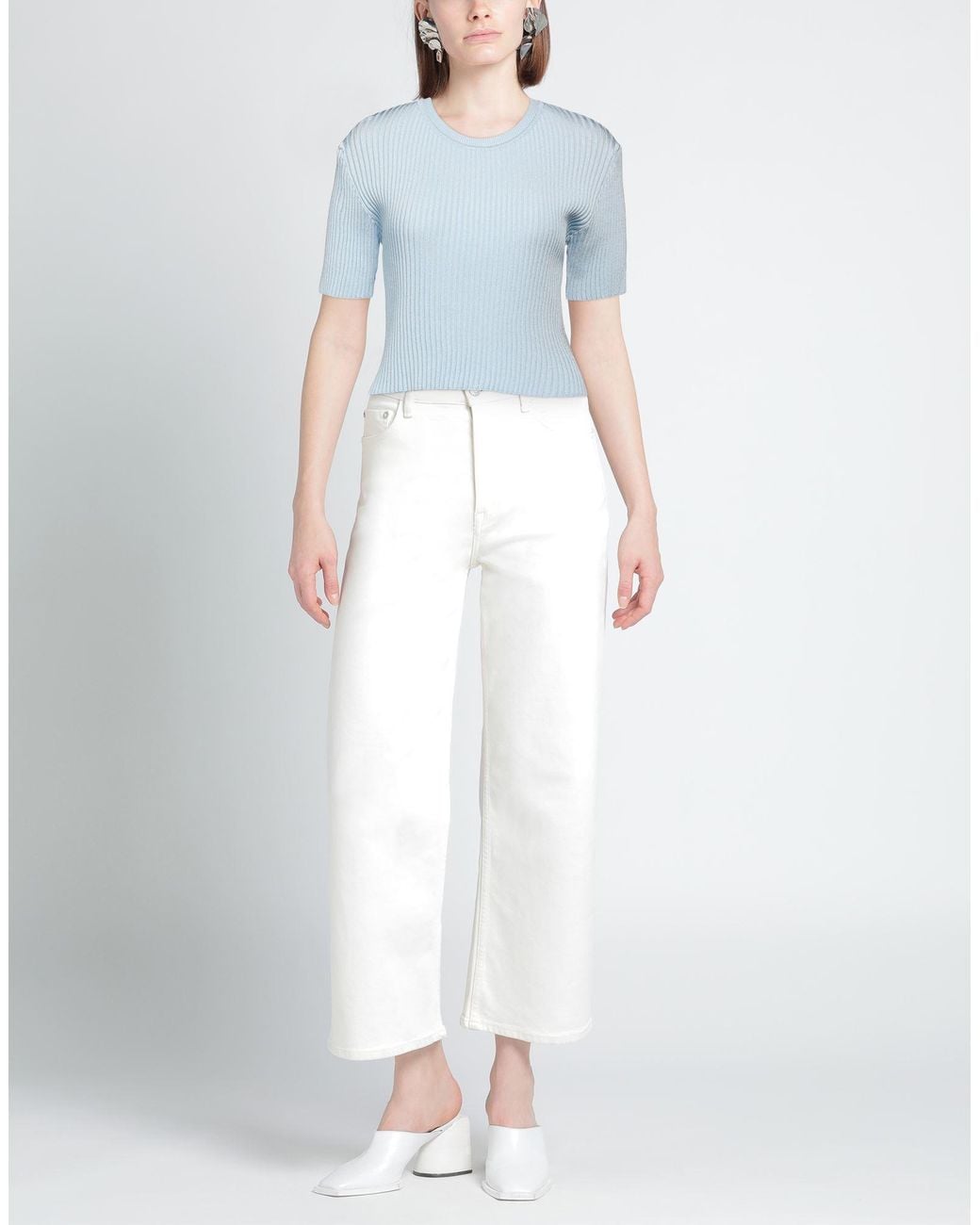 MEIMEIJ Blue Sweater Viscose, Elastane