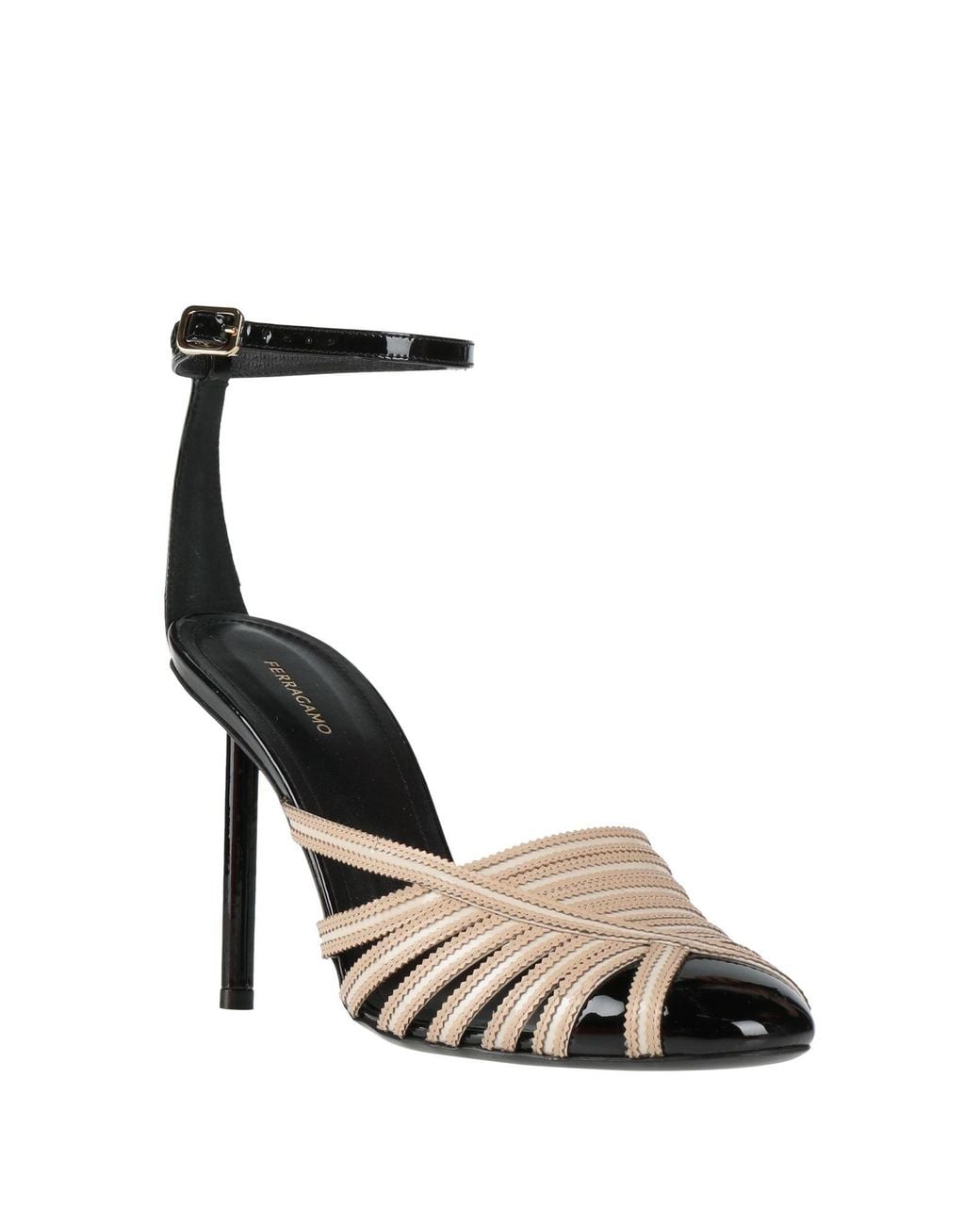 Ferragamo Metallic Pumps Leather