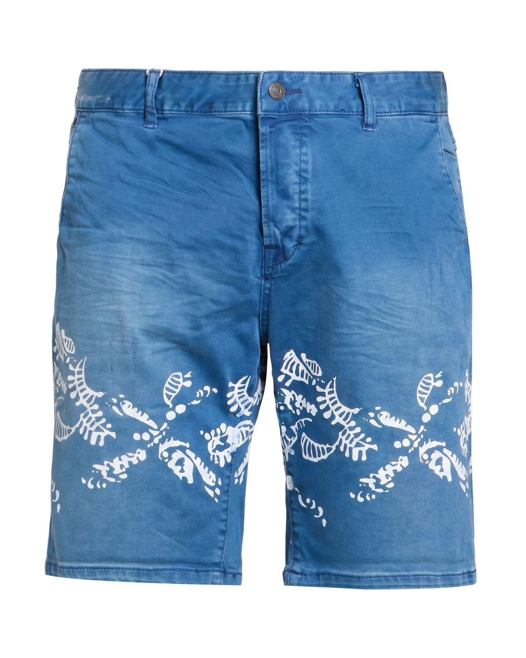 Scotch & Soda Blue Denim Shorts for men