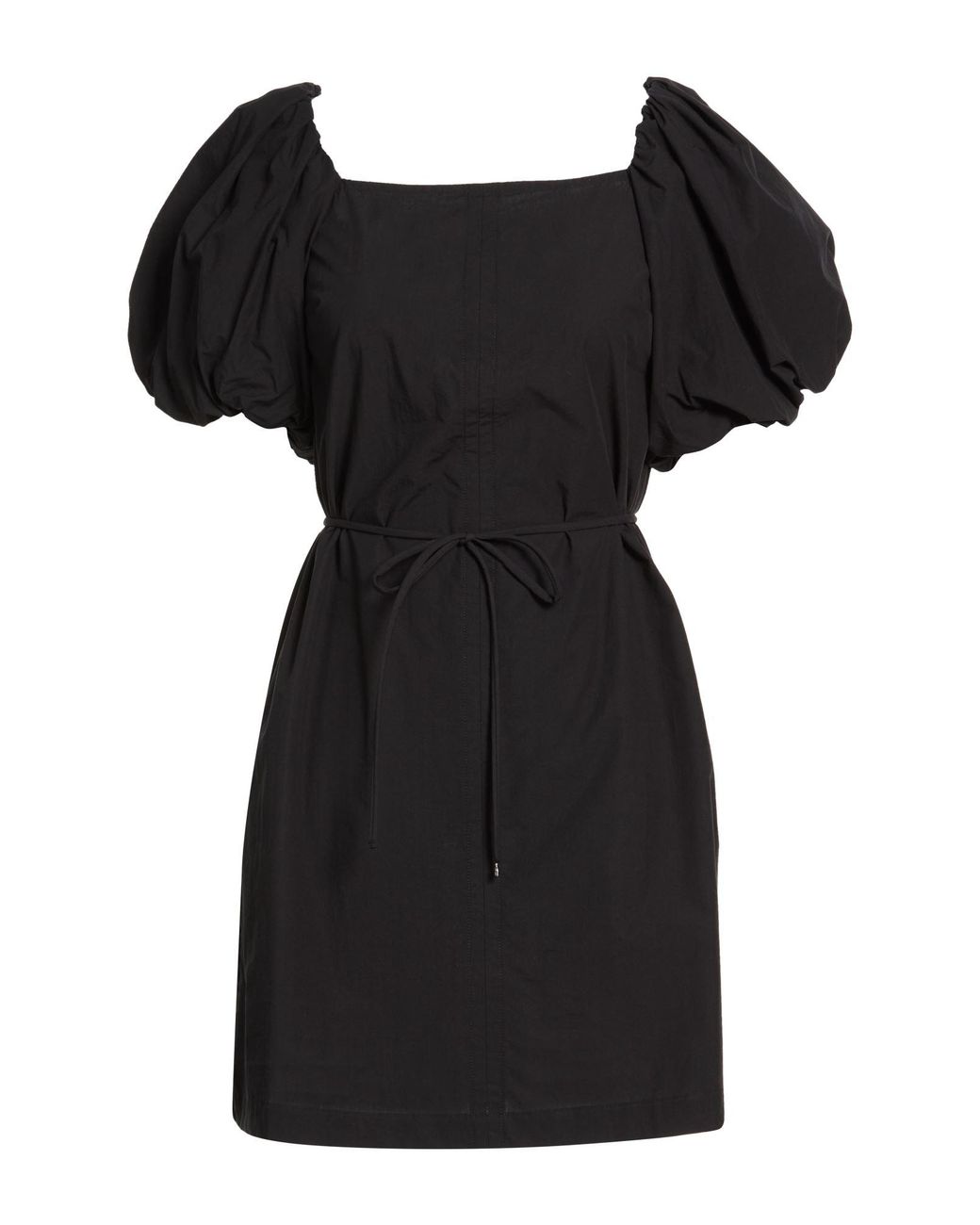 Ottod'Ame Black Mini Dress Cotton