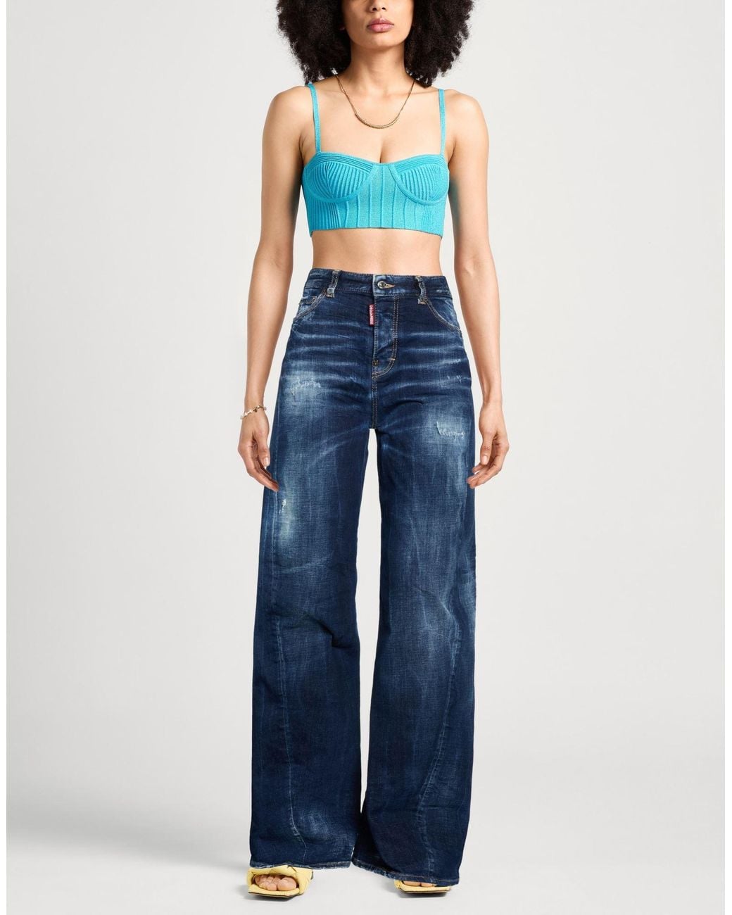 DSquared² Blue Jeans Cotton, Elastane