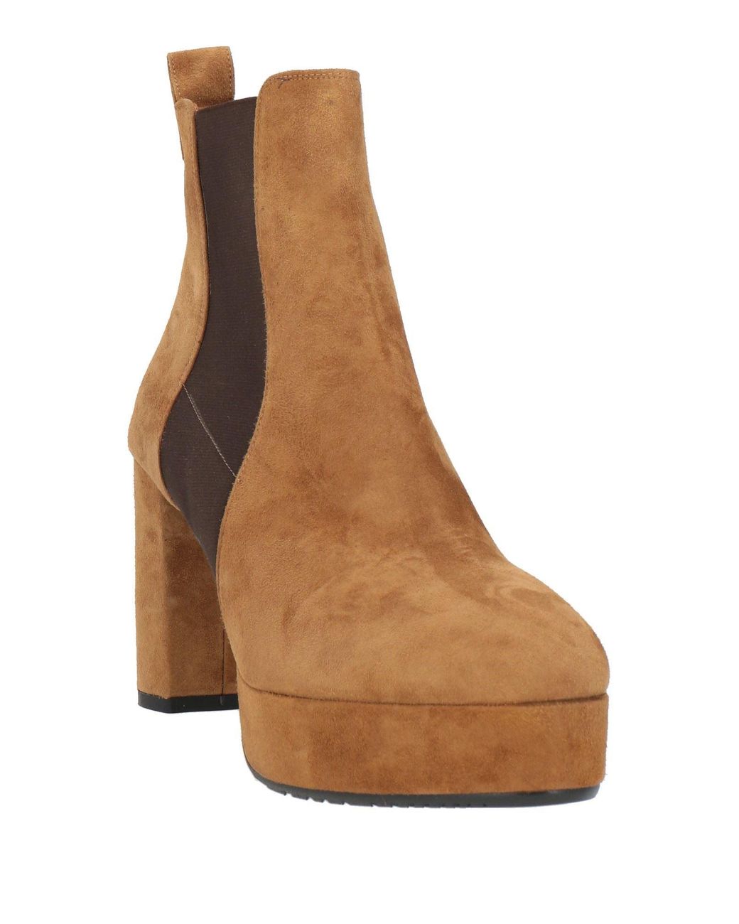 Albano Brown Camel Ankle Boots Leather