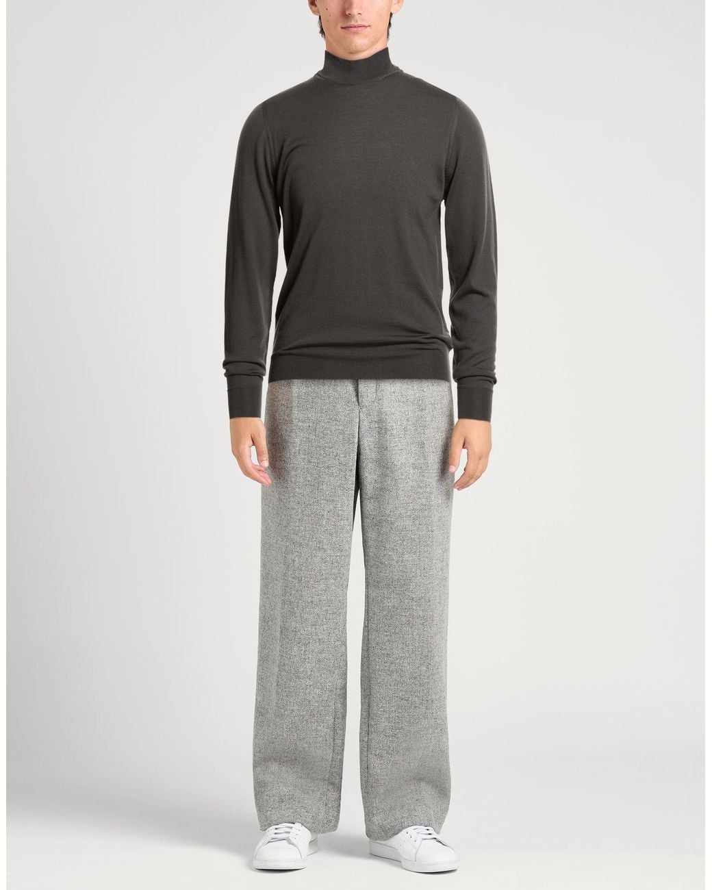 Drumohr Gray Turtlenecks for men