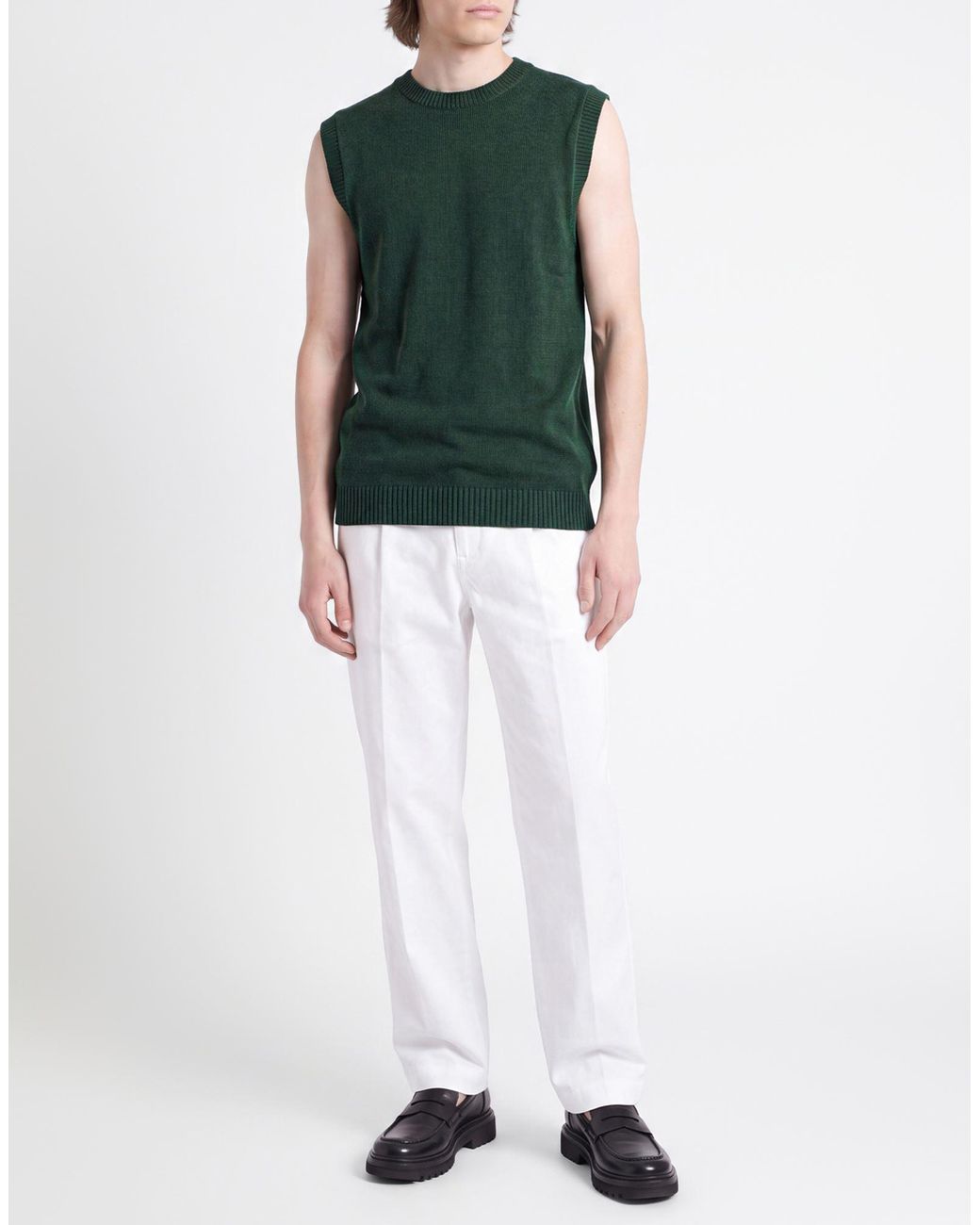 Squad² Green Dark Sweater Modal, Wool for men