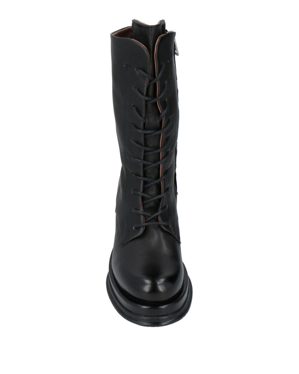 A.s.98 Black Ankle Boots Leather