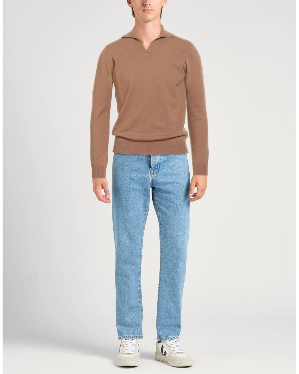 Alpha Studio Pullover in Brown für Herren