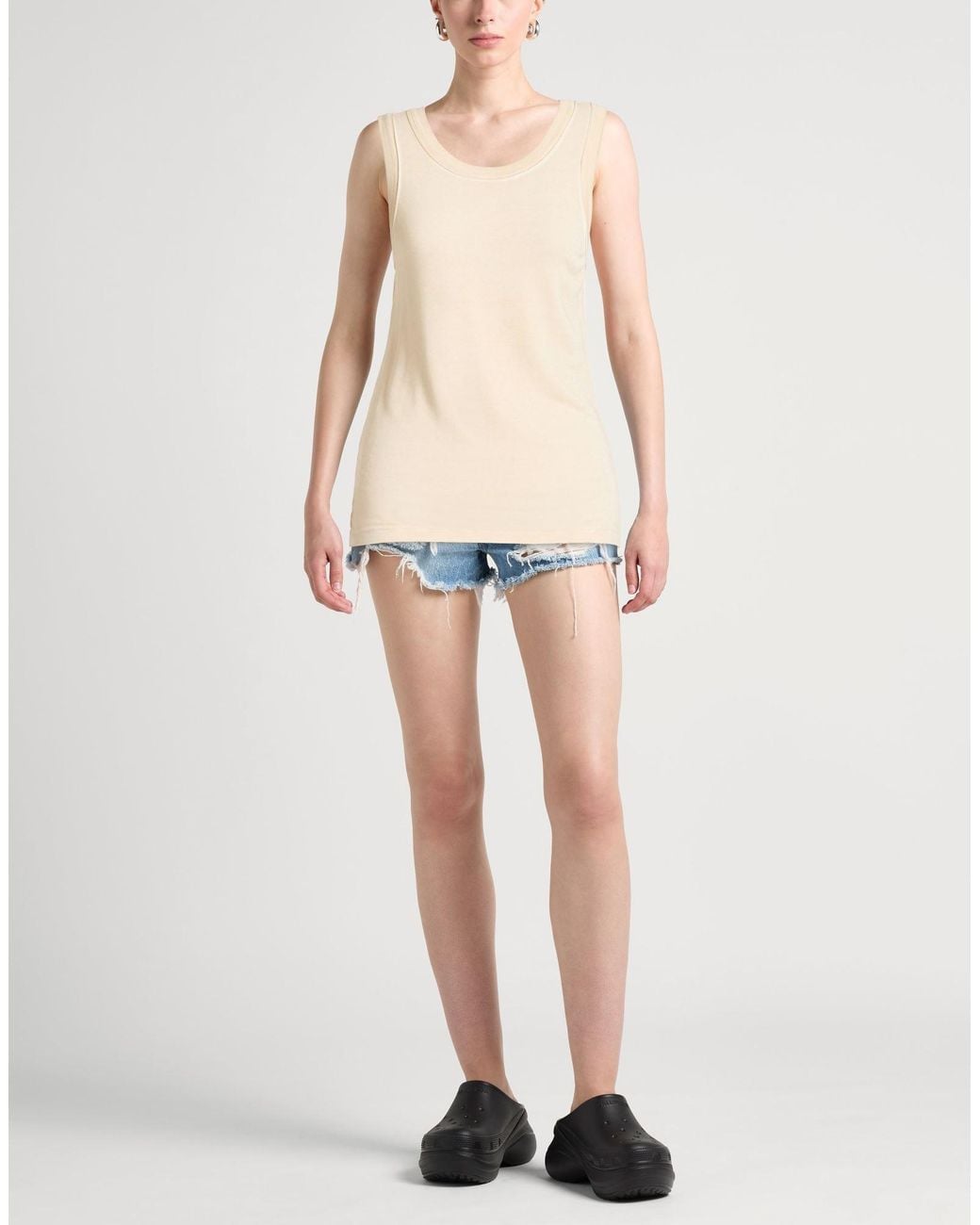 Top Uma Wang en coloris Natural