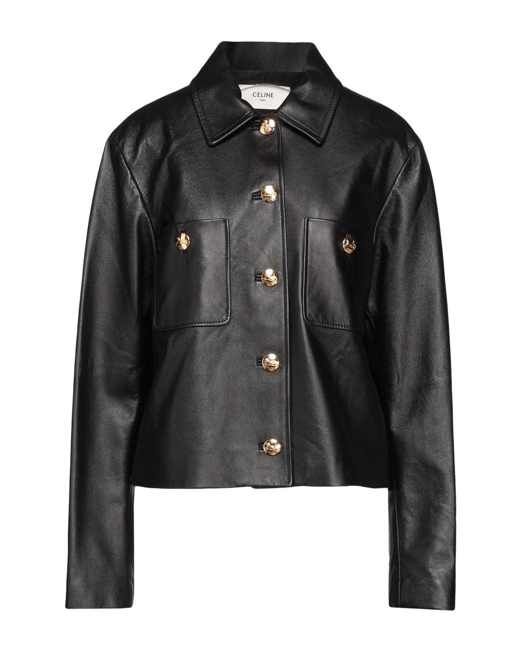 Celine Jacket in Black | Lyst