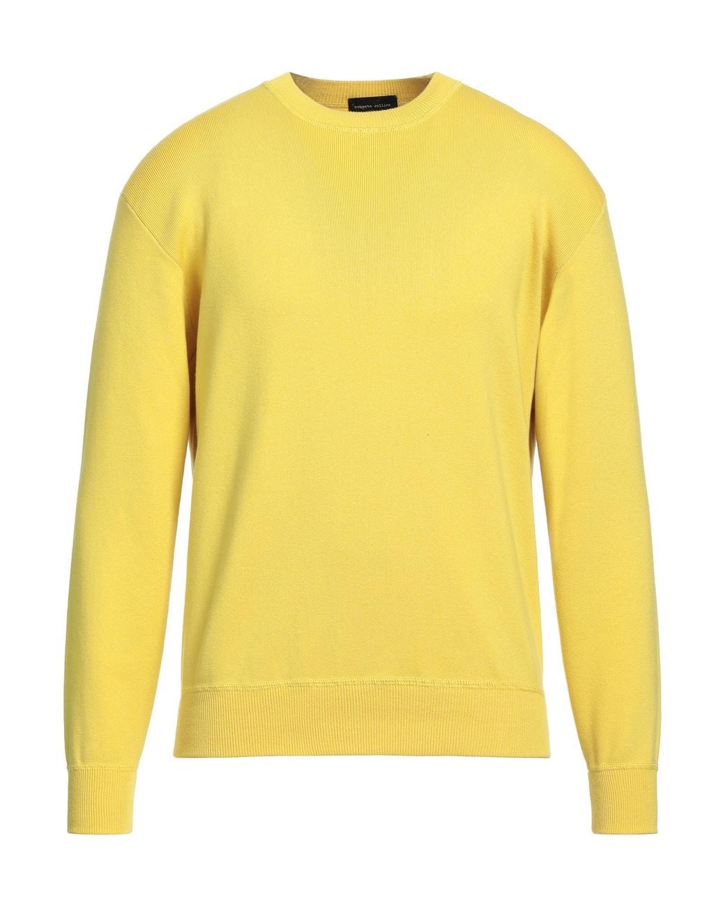 Pullover di Roberto Collina in Yellow da Uomo