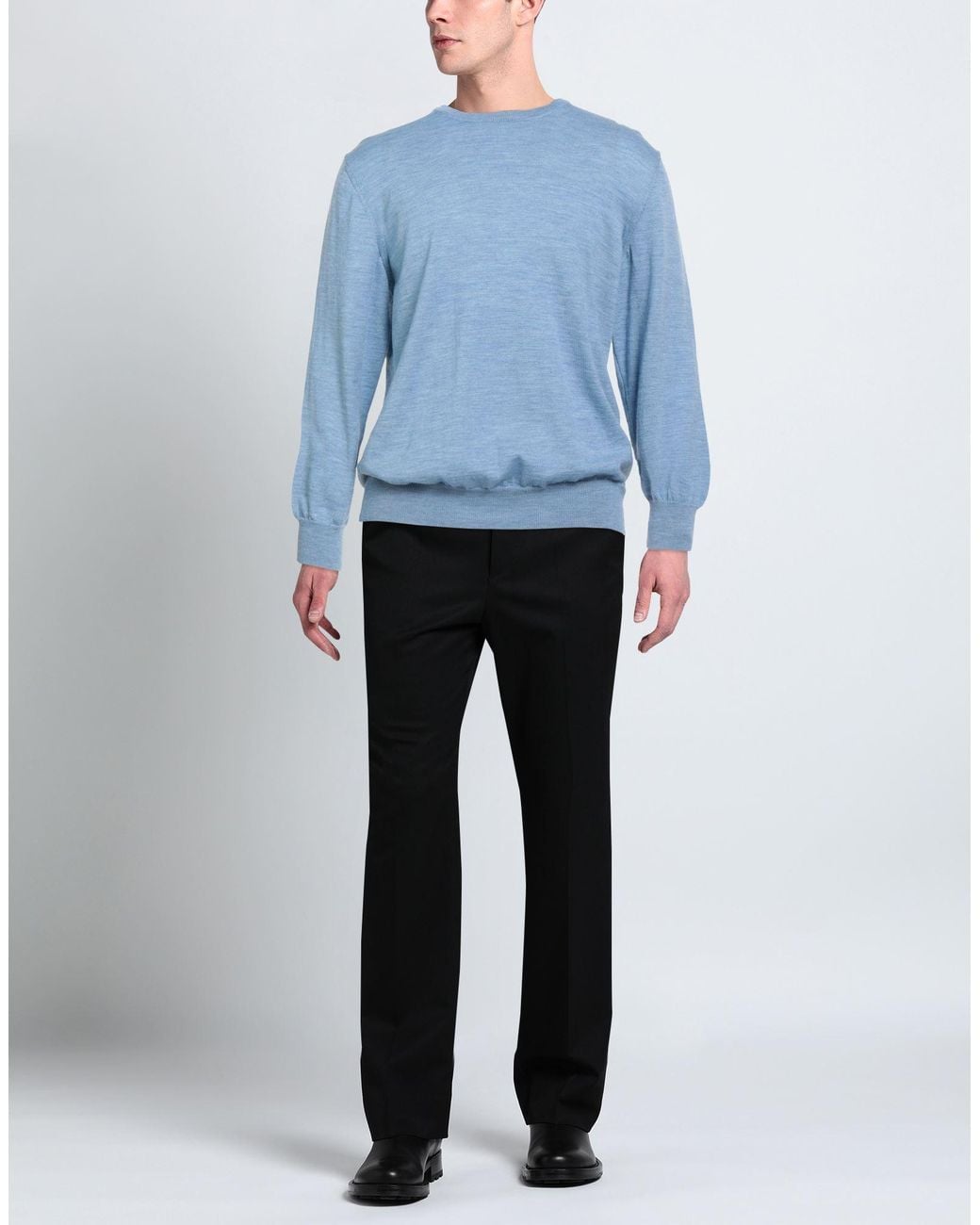 Andrea Fenzi Blue Sweaters for men