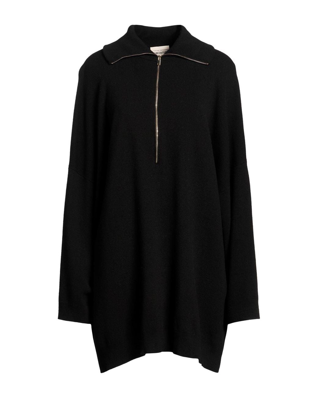 Semicouture Black Sweater Polyamide, Wool, Viscose, Cashmere