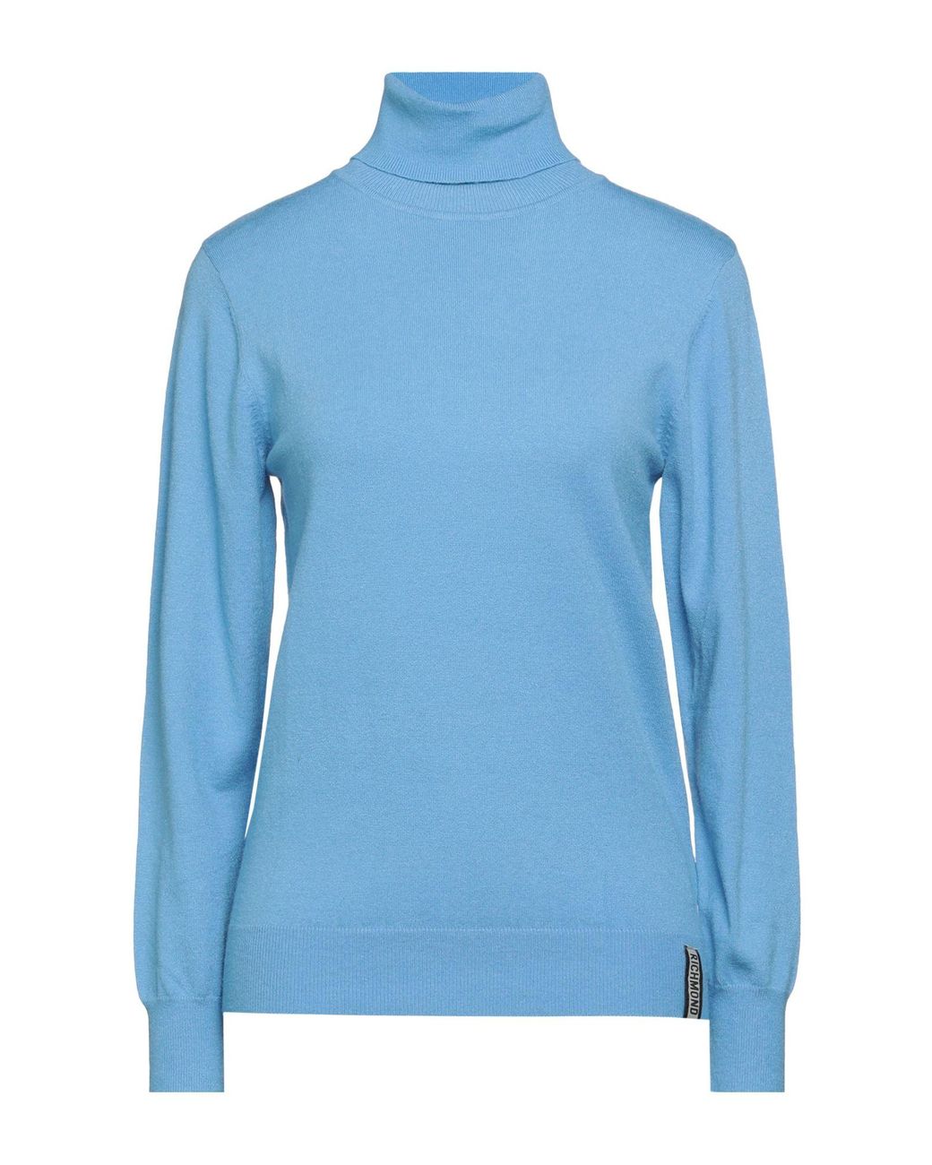 John Richmond Blue Turtleneck